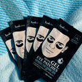 Charcoal and Collagen Eye Patches for Men