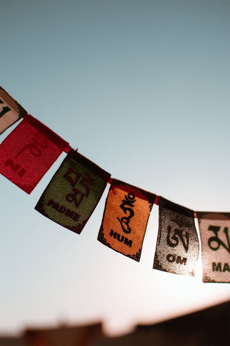 Mini Tibetan Prayer Flags 🙏🏼