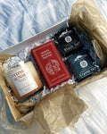 Himalayan Ritual gift box with Sydney Sunset candle, Stupa incense and Himalayan soaps