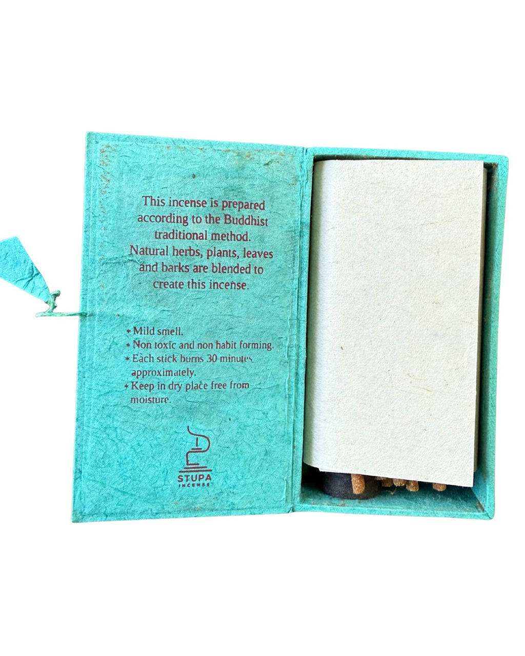 Inside the Dorjee box: prepared by the traditional Buddhist method from natural herbs